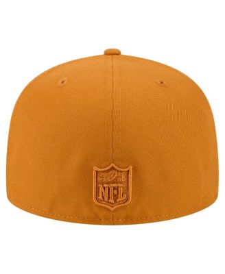 Men's Brown Baltimore Ravens Color Pack A-Frame 59FIFTY Fitted Hat