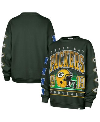 '47 Brand - Women's Green Bay Packers Go Big Oversized Pullover Sweatshirt
