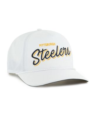 Men's White Pittsburgh Steelers Brrr Fairway Hitch Adjustable Hat