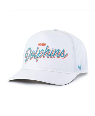 '47 Brand - Men's White Miami Dolphins Brrr Fairway Hitch Adjustable Hat