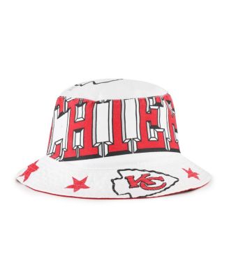 Women's White Kansas City Chiefs Energize Bucket Hat
