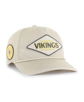 '47 Brand - Men's Khaki Minnesota Vikings Cairn Hitch Adjustable Hat