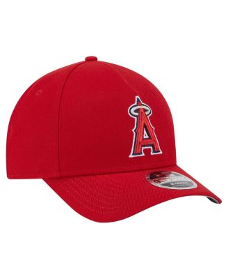 Men's Red Los Angeles Angels 9FORTY M-Crown Adjustable Hat