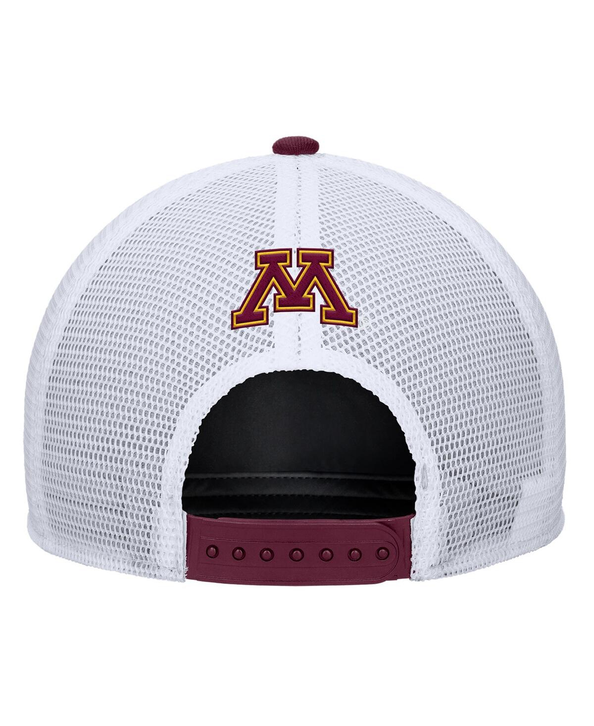 Nike Men's Maroon Minnesota Golden Gophers 2025 On-field Rise Trucker Performance Adjustable Hat In Burgundy