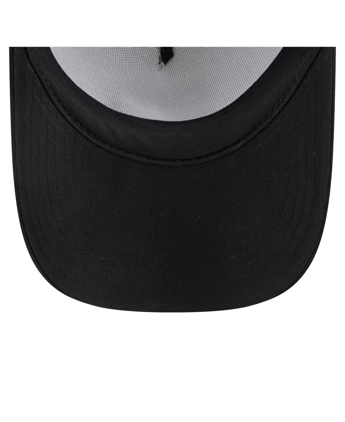 New Era Toddler White/black Pittsburgh Pirates Painted A-frame 9forty Trucker Adjustable Hat In Black