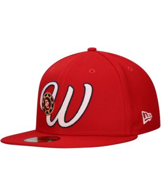 New Era - Men's Red Washington Nationals Duo Logo 2.0 59FIFTY Fitted Hat