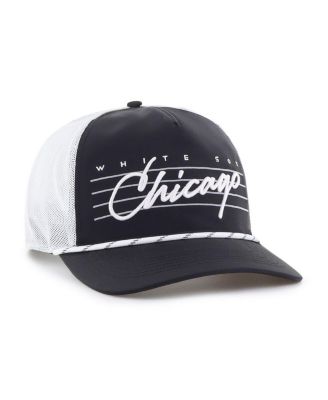 Men's Black Chicago White Sox Brrr Downburst Mesh Hitch Adjustable Hat