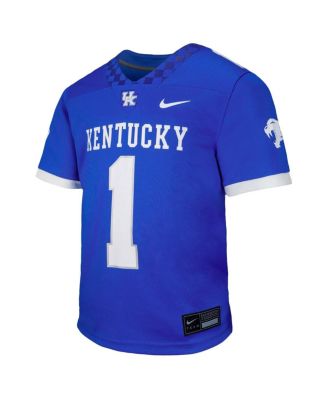 Big Boys and Girls 1 Royal Kentucky Wildcats Untouchable Replica Game Jersey