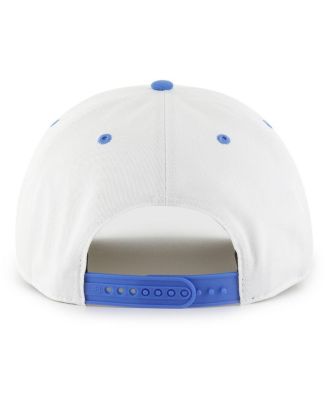 Men's White/Blue Detroit Lions Roscoe Two-Toned Hitch Adjustable Hat