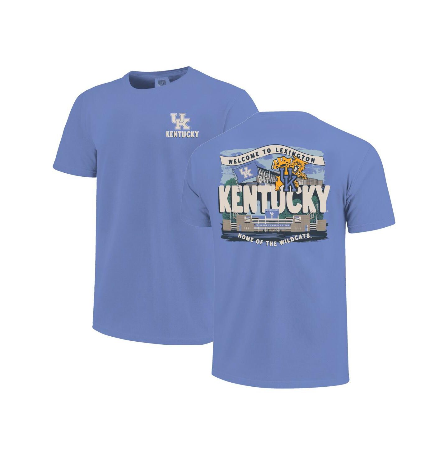 Детская футболка Image One Royal Kentucky Wildcats Comfort Colors Hyperlocal Campus Scene — фото 1