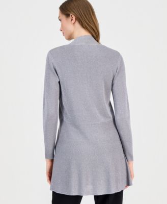 Women's Monteray Metallic Open-Front Cardigan