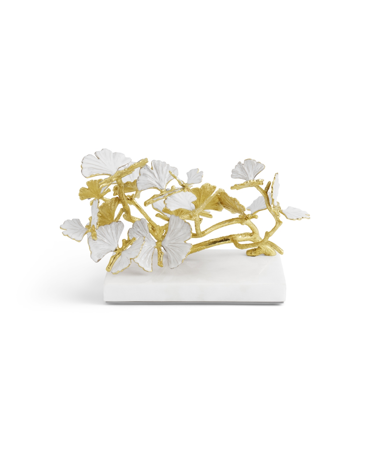 Michael Aram Butterfly Ginkgo Golden Decorative Object In Gold