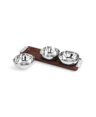 Reflective Triple Bowl