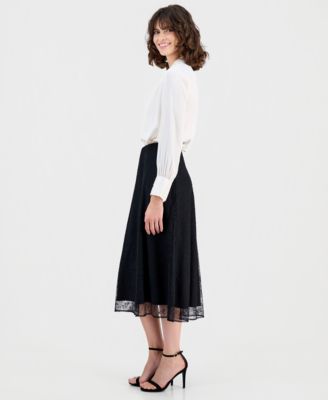 Women's Lace Midi Skirt