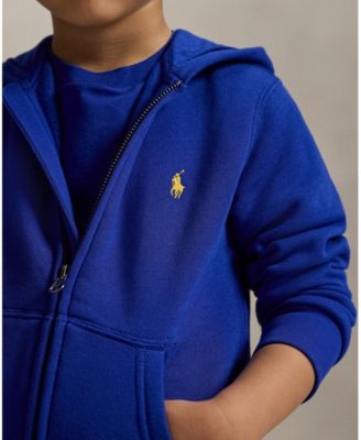 Toddler and Little Boys Fleece Full-Zip Hoodie