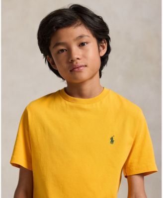 Big Boys Cotton Jersey Crewneck T-Shirt