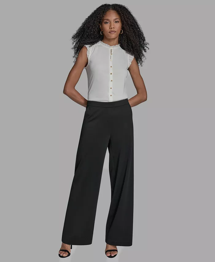 Women's Wide Leg Pants - thumbnail 2