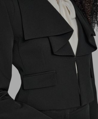 BCBG Women's Collar Long Sleeve Jacket - Macy's