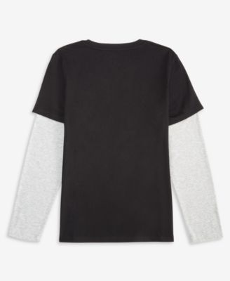 Boys' 5-20 Game Time Graphic Layered-Look T-Shirt, Macy's Exclusive