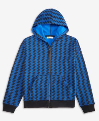 Epic Threads - Boys 5-20 Checker Zip-Up Hoodie