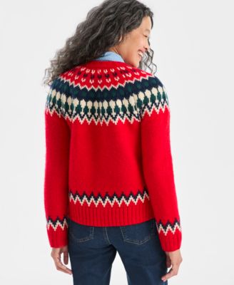 Women's Fair Isle Cardigan, Macy's Exclusive