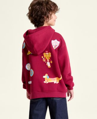 パーカー Katie NEW SCHOOL big hood Red Katie - Katie new school big hood redの通販 by みゆ's shop