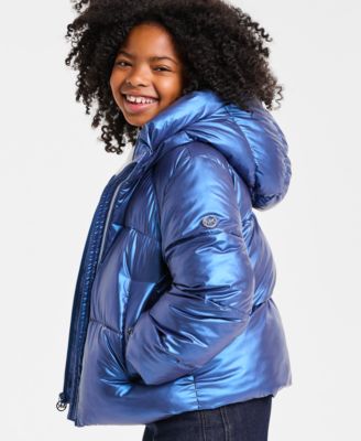 Big Girls Hooded Puffer Coat