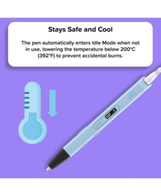 NEW 3dPen Artist STEM Learning Teenager & Adult 3D Drawing with Biodegradable Filaments Full Set Kit