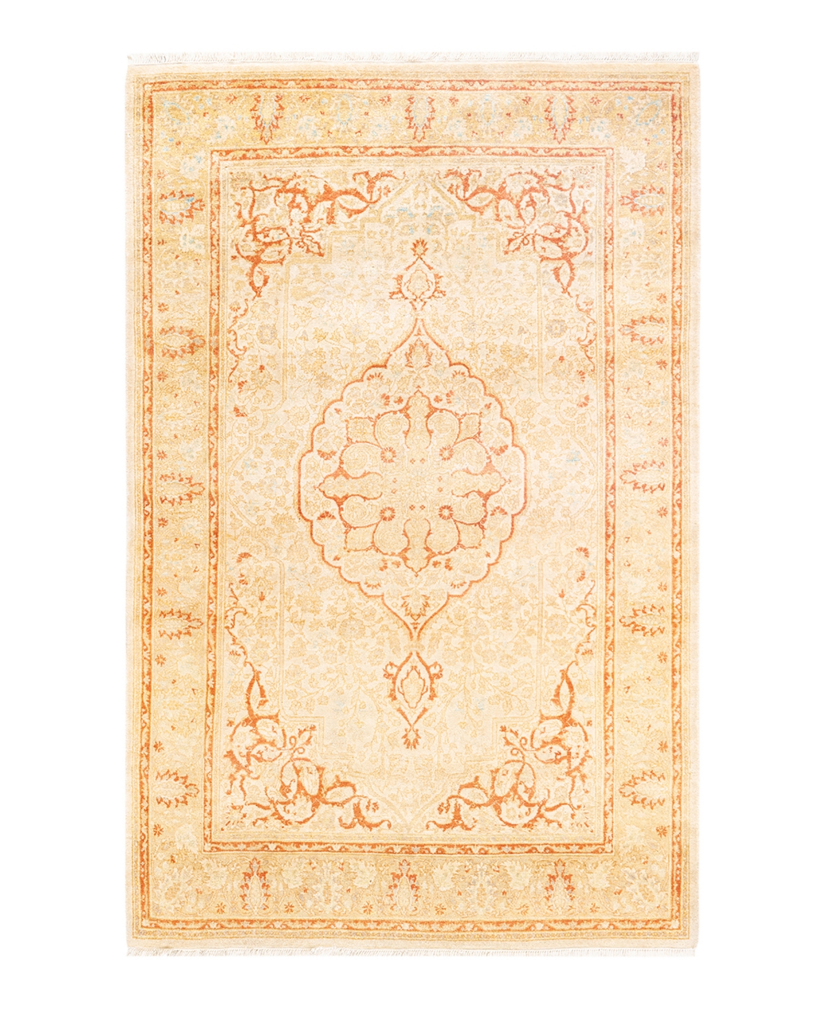 Adorn Hand Woven Rugs Mogul M1503 4'3"x6'5" Area Rug In Multi
