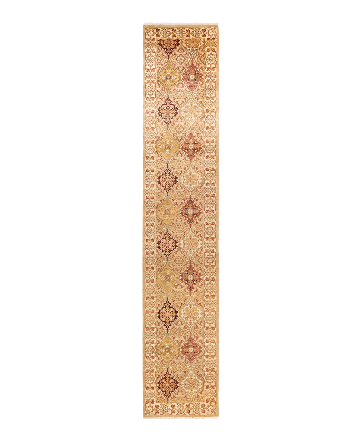 Adorn Hand Woven Rugs Mogul M1626 2'5"x13'6" Runner Area Rug In Multi