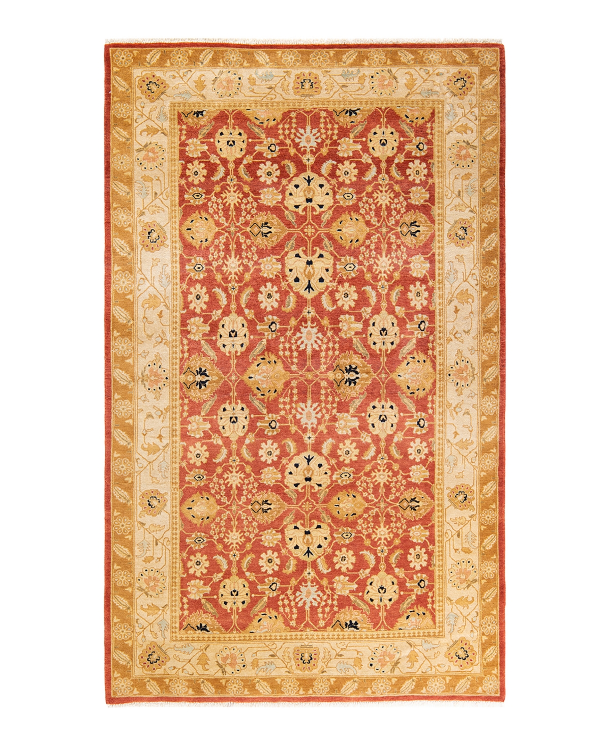 Adorn Hand Woven Rugs Mogul M1426 5'1"x8'3" Area Rug In Multi