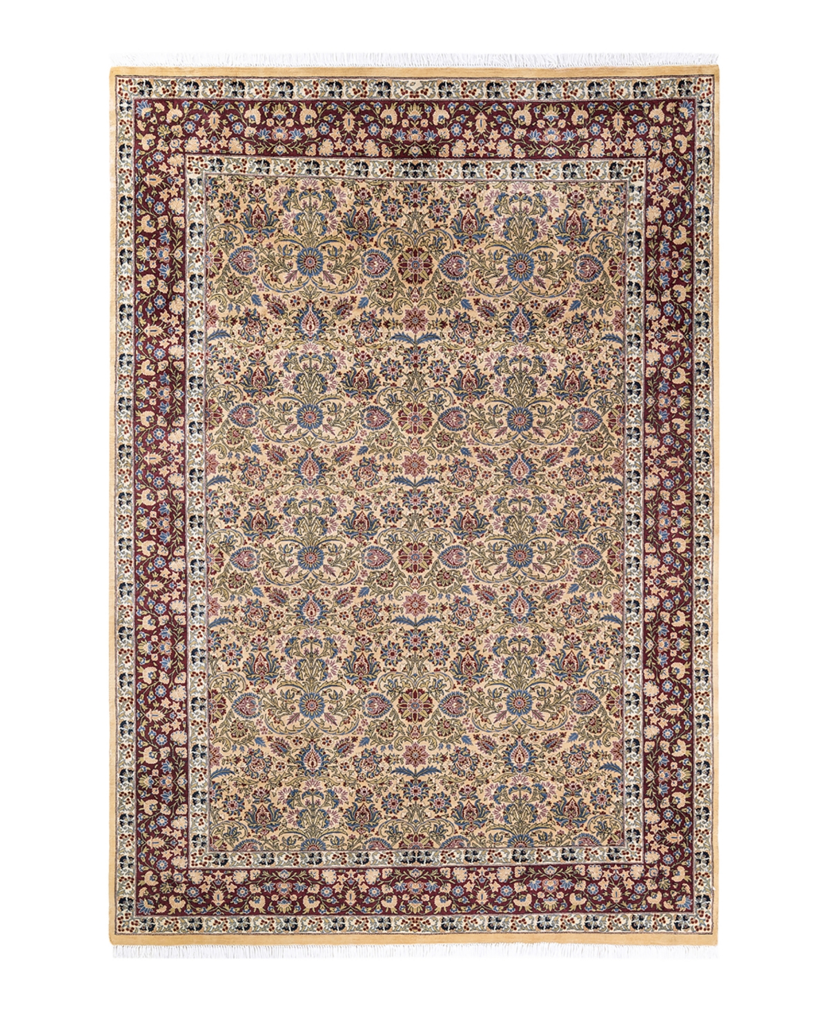 Adorn Hand Woven Rugs Mogul M1181 6'1"x8'9" Area Rug In Multi