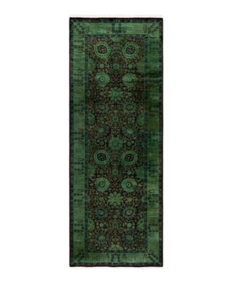 ADORN HAND WOVEN RUGS - Fine Vibrance M1035 3'3"x8'7" Runner Area Rug