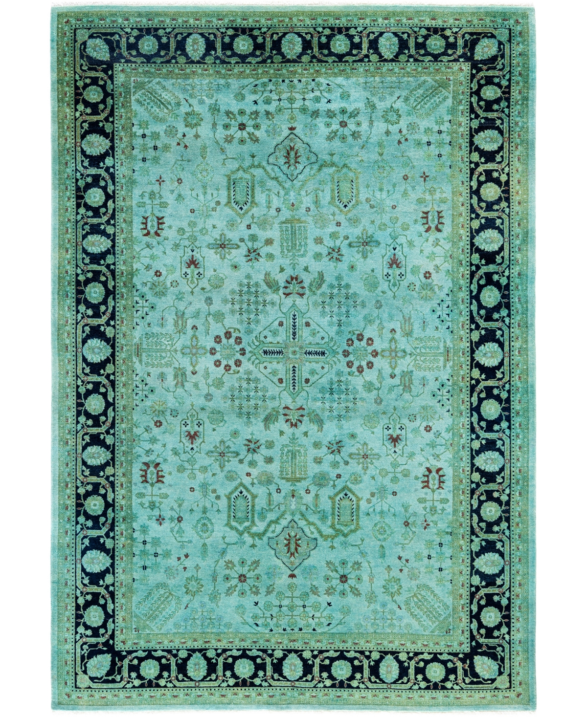 Adorn Hand Woven Rugs Fine Vibrance M1381 6'1"x8'10" Area Rug