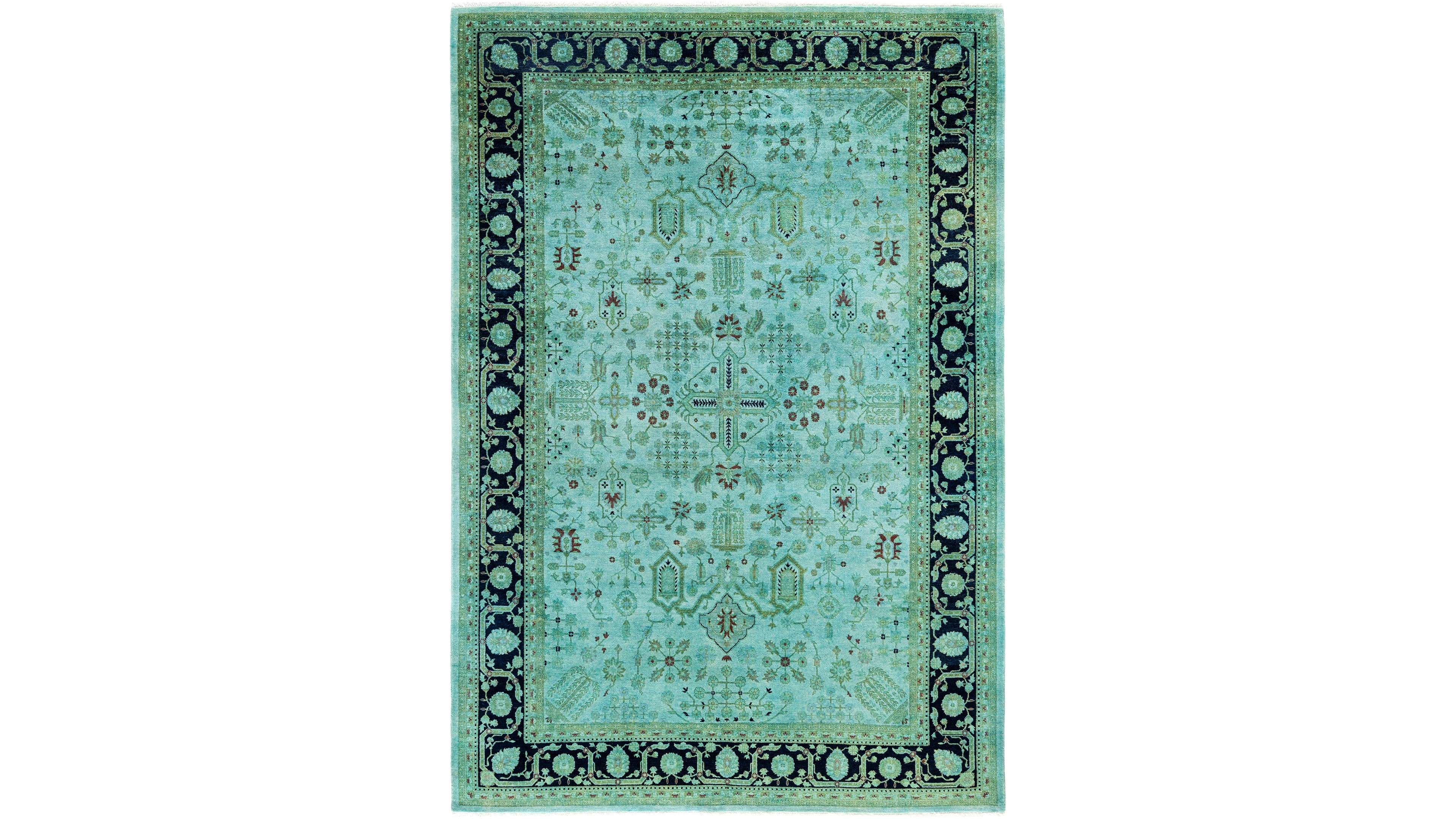 Adorn Hand Woven Rugs Fine Vibrance M1381 6'1"x8'10" Area Rug