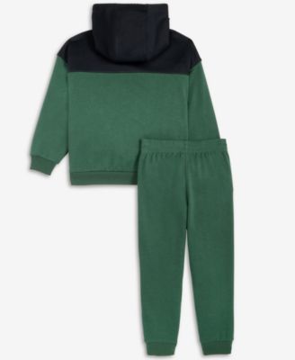 Little Boys 2-Piecs Sportswear P.E. Blocked Pullover & Pant Set	