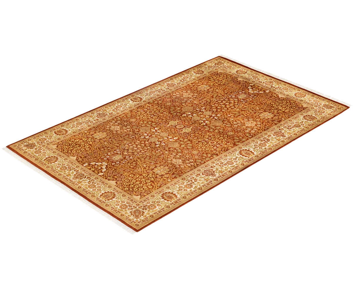 Adorn Hand Woven Rugs Mogul M1325 5'1"x8'3" Area Rug In Multi
