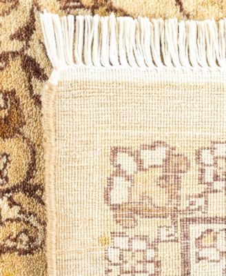 Adorn Hand Woven Rugs Mogul M1437 Rug Collection In Yellow