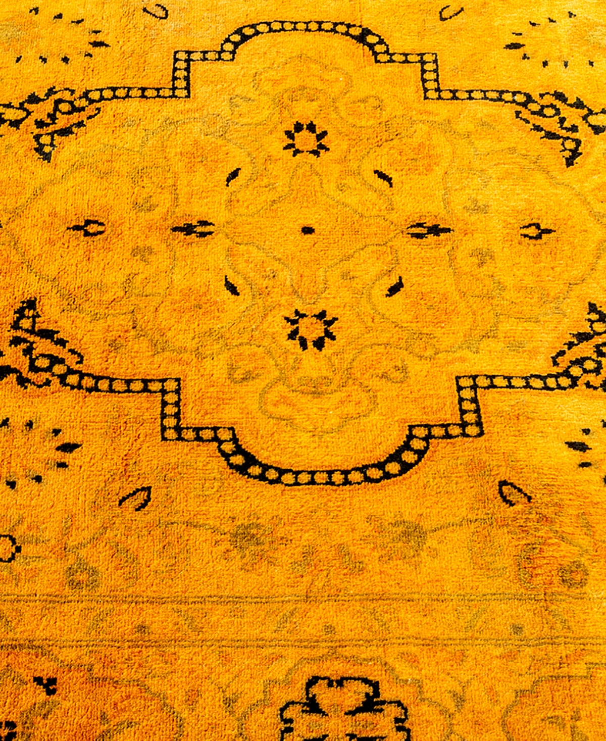Adorn Hand Woven Rugs Fine Vibrance M1198 3'1"x5'3" Area Rug In Gold