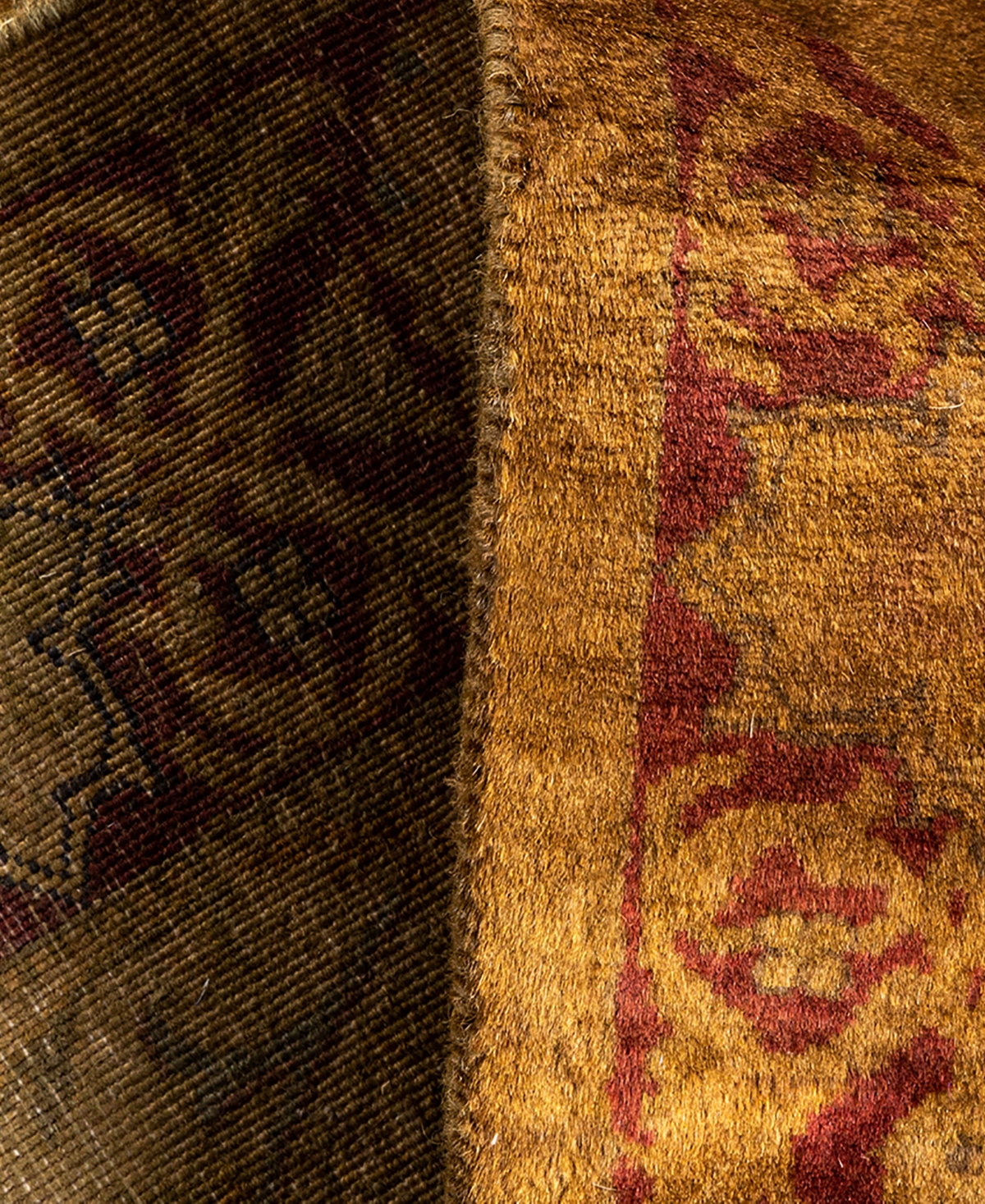 Adorn Hand Woven Rugs Fine Vibrance M1055 2'6"x11'2" Runner Area Rug In Brown