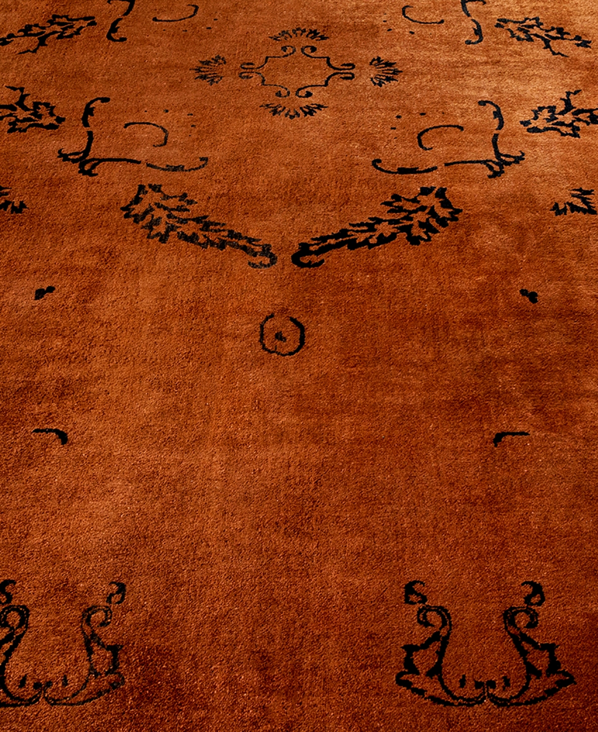 Adorn Hand Woven Rugs Fine Vibrance M1417 9'2"x11'10" Area Rug In Brown