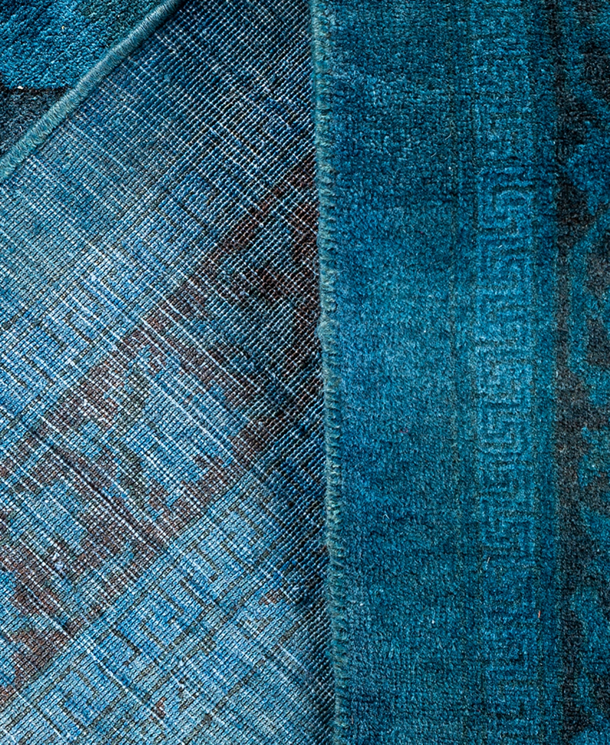 Adorn Hand Woven Rugs Fine Vibrance M1381 9'x11'10" Area Rug In Blue