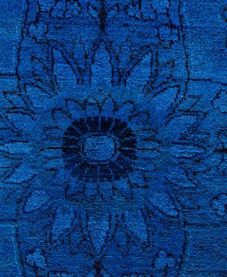 Adorn Hand Woven Rugs Fine Vibrance M1135 Rug Collection In Purple