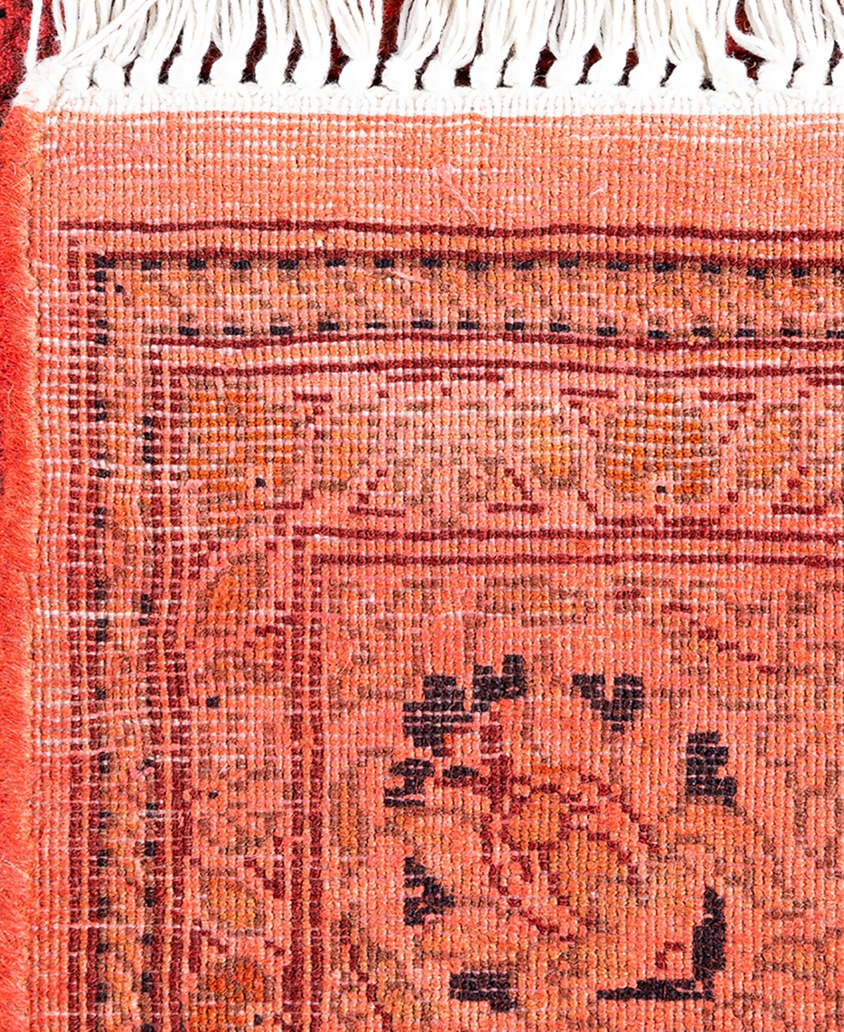 Adorn Hand Woven Rugs Fine Vibrance M1355 2'6"x11'6" Runner Area Rug In Pink