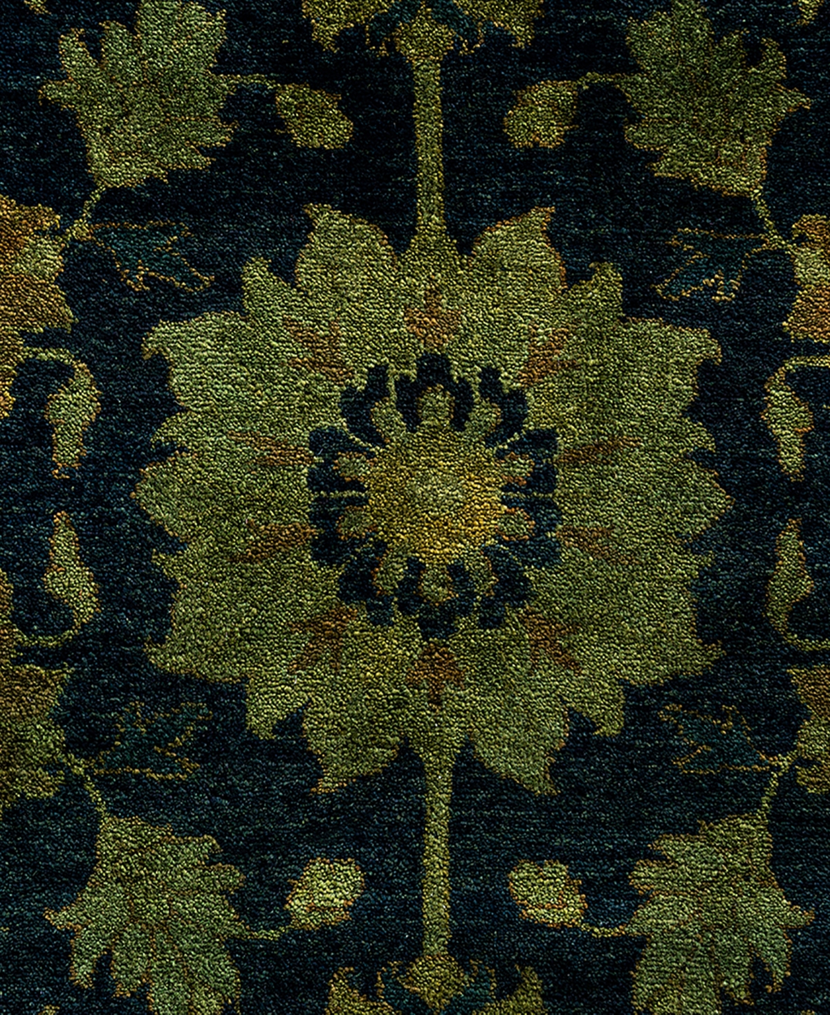 Adorn Hand Woven Rugs Fine Vibrance M1403 9'2"x11'10" Area Rug In Black