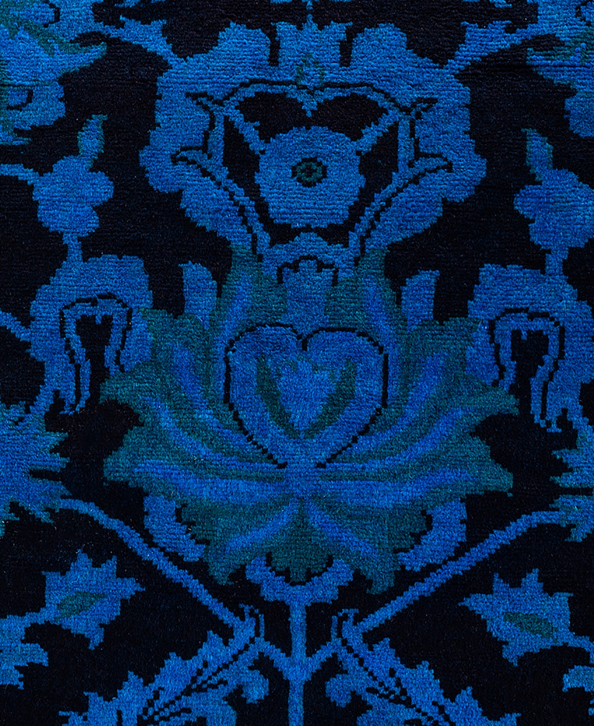 Adorn Hand Woven Rugs Fine Vibrance M1344 8'2"x10'4" Area Rug In Blue