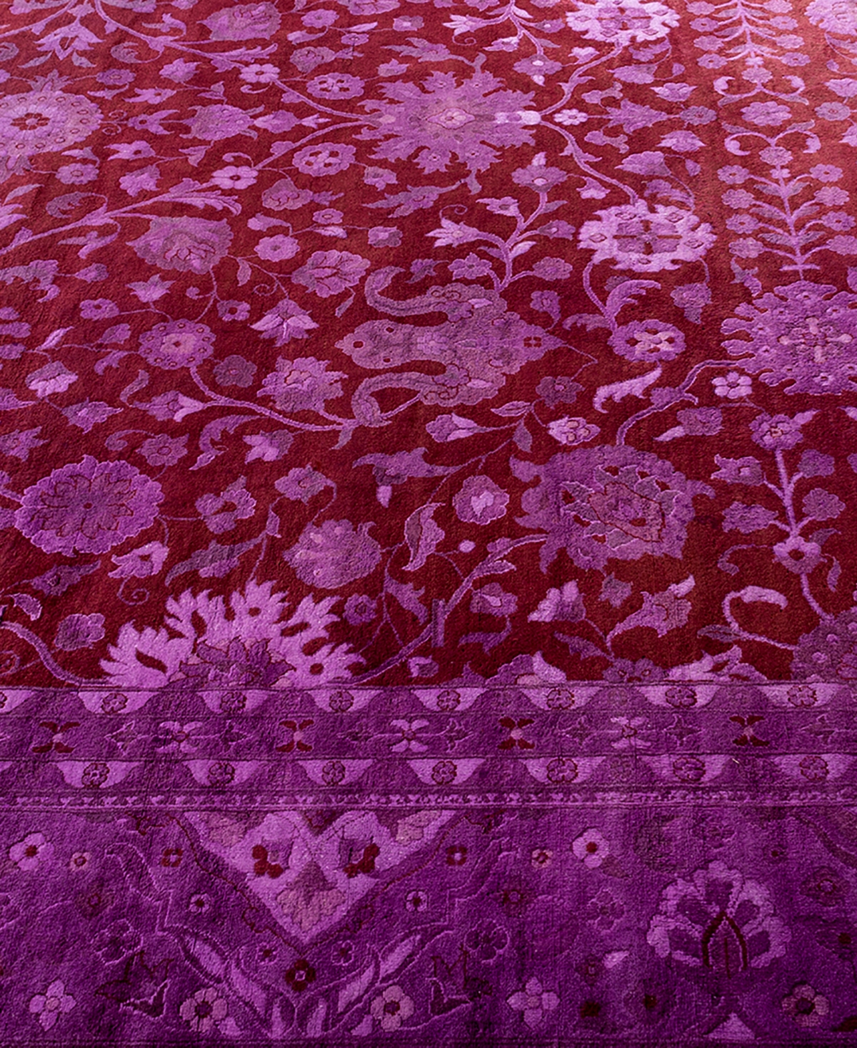 Adorn Hand Woven Rugs Fine Vibrance M1432 9'2"x12'5" Area Rug In Red