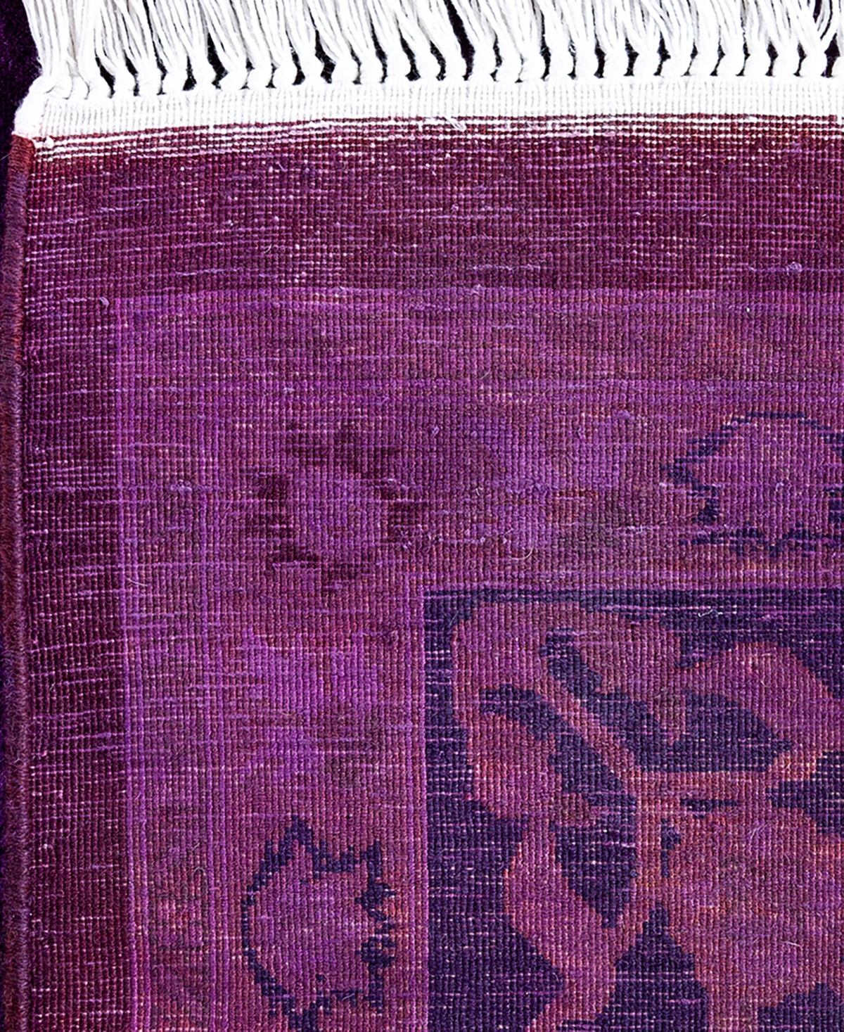 Adorn Hand Woven Rugs Fine Vibrance M1278 8'2"x10'6" Area Rug In Purple