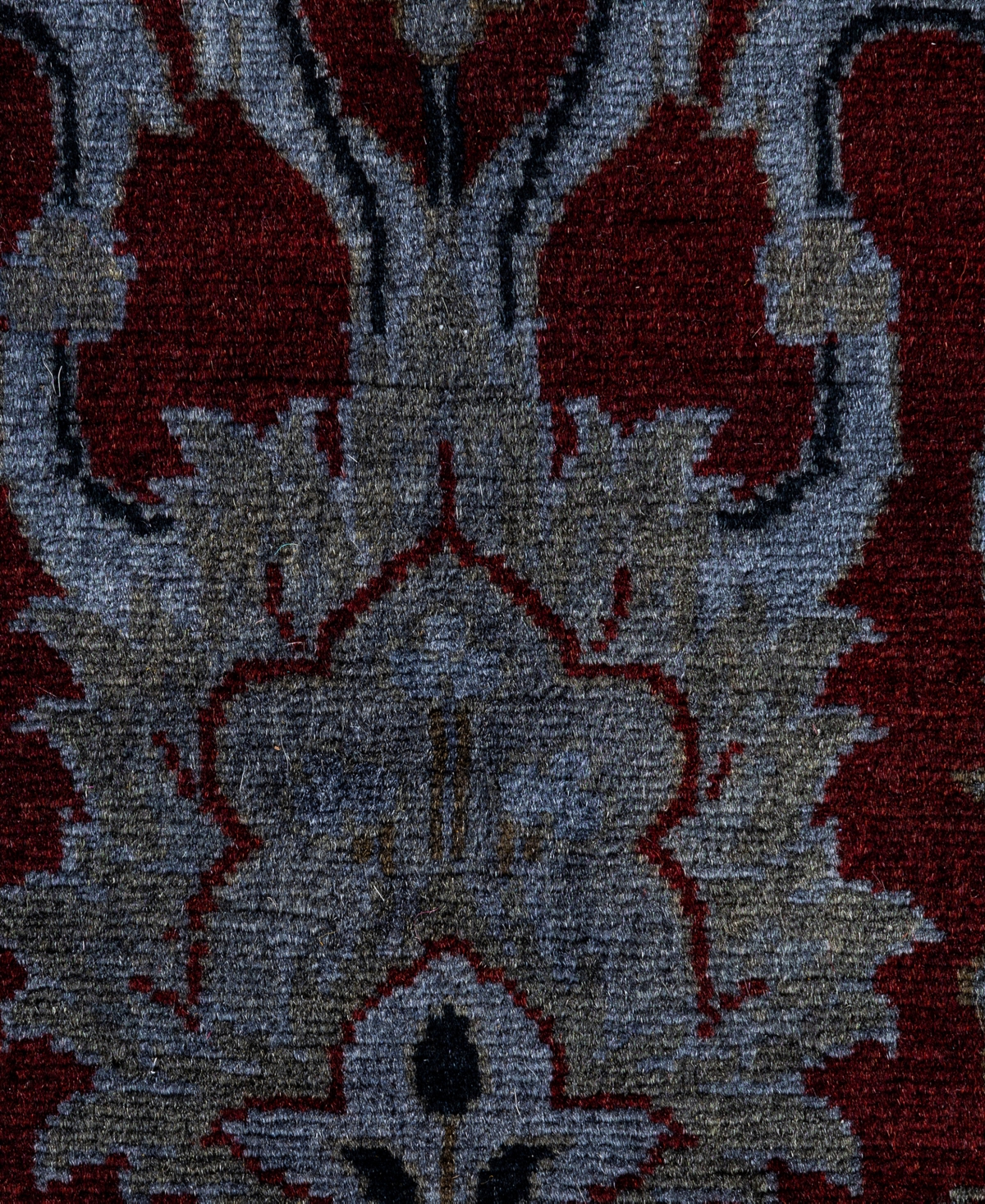 Adorn Hand Woven Rugs Fine Vibrance M1352 4'1"x6'2" Area Rug In Red