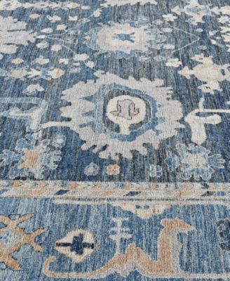 Colorful Oushak M0103-39 9'1"x11'7" Area Rug